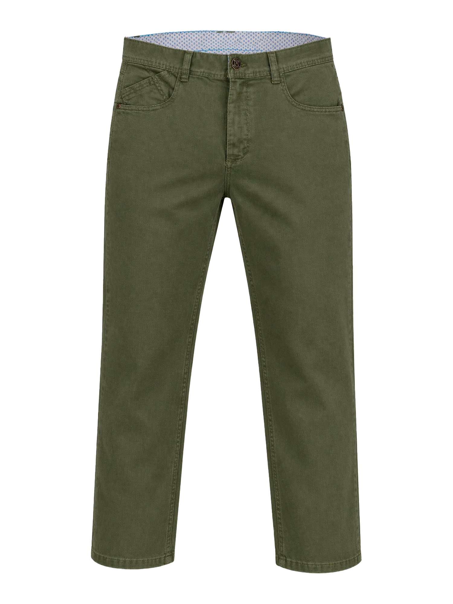 Dril Hombre Verde Oliva