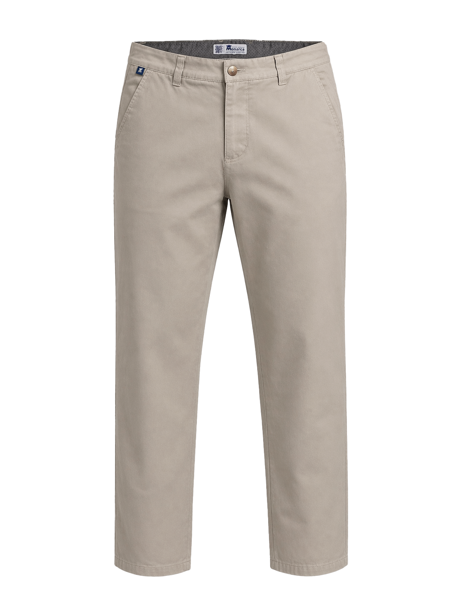 Pantalón Dril Hombre Beige