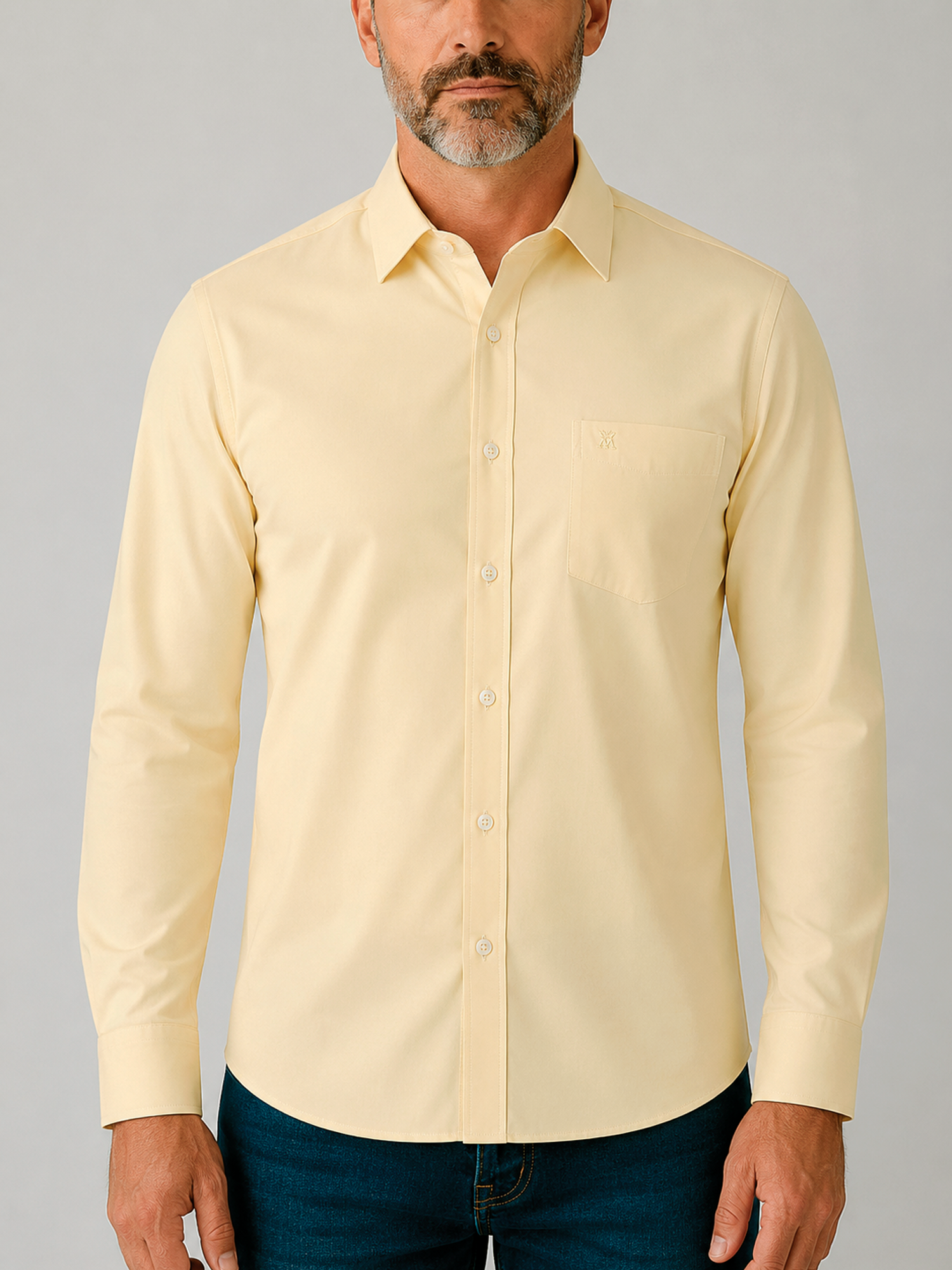 Camisa Manga Larga Hombre