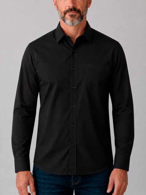 Camisa Manga Larga Hombre