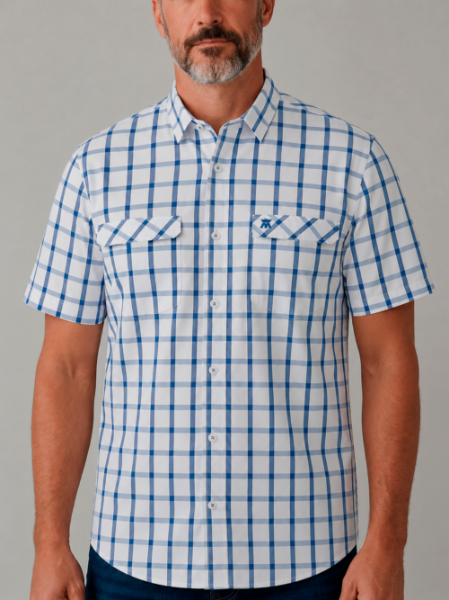 Camisa Hombre Manga Corta