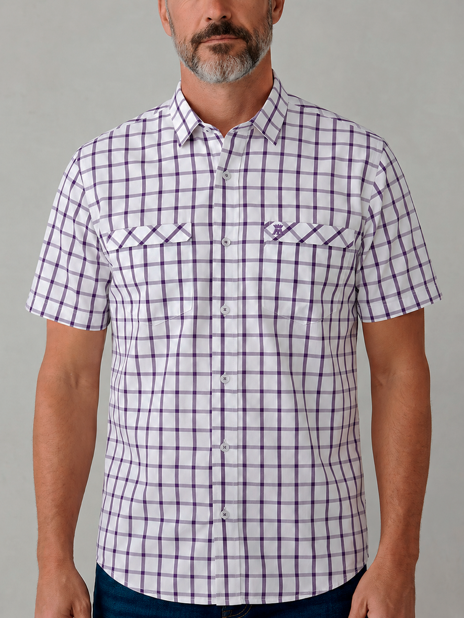 Camisa Hombre Manga Corta