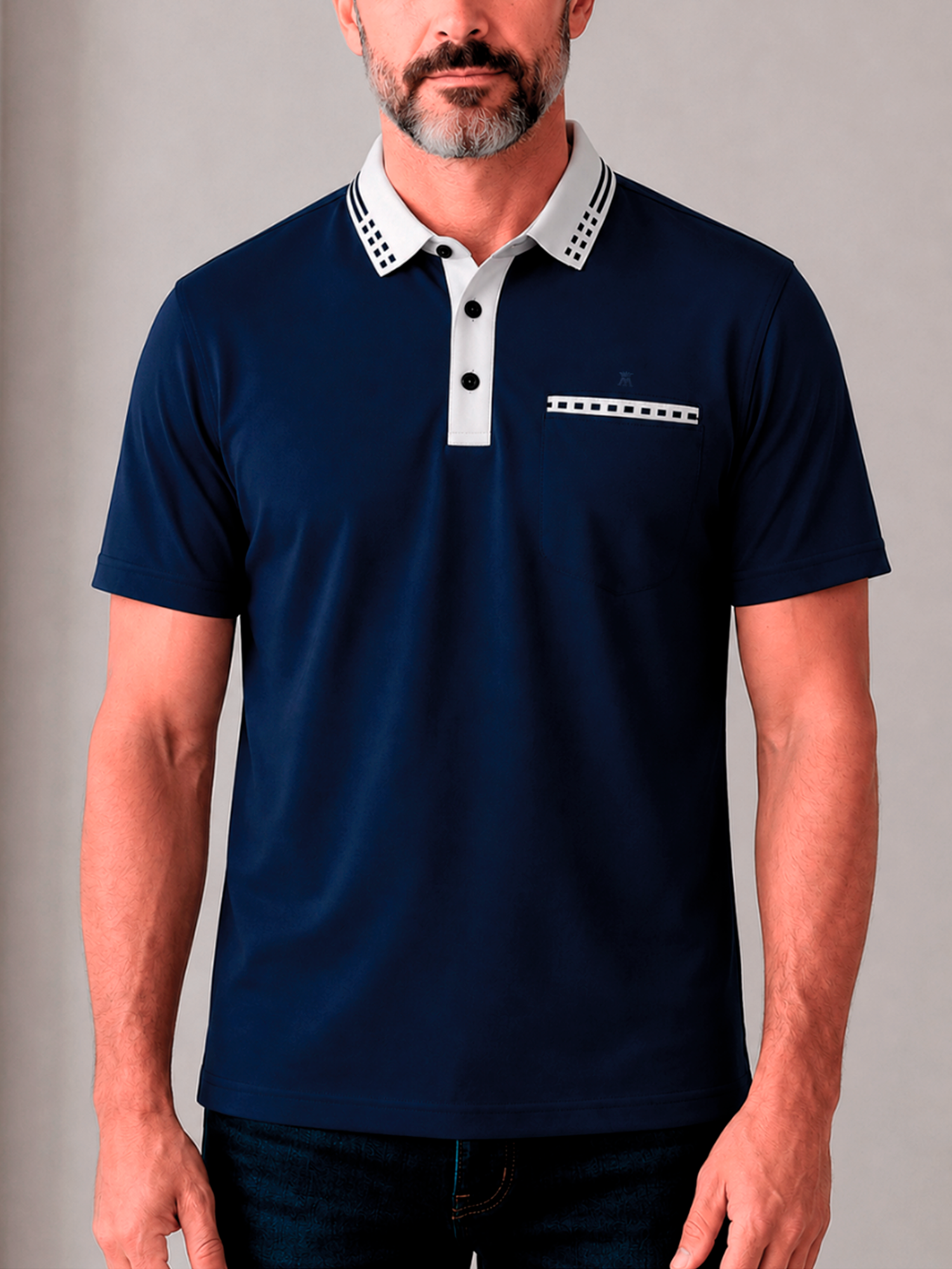 Camibuso para Hombre Unicolor