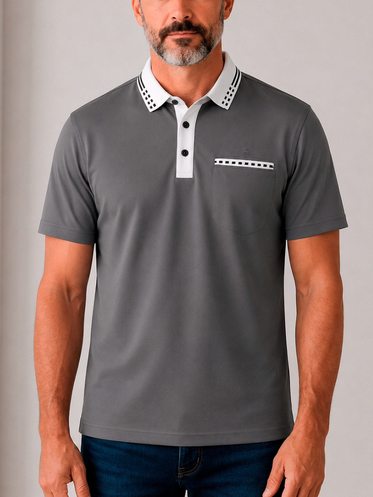 Camibuso para Hombre Unicolor