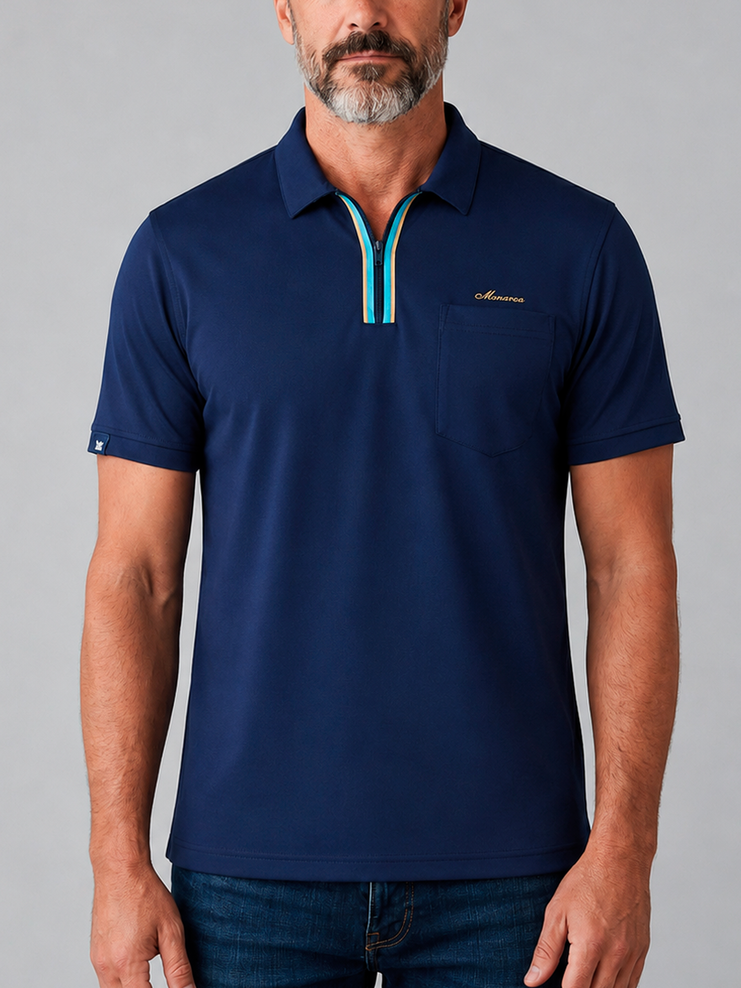 Camibuso para Hombre con Cremallera