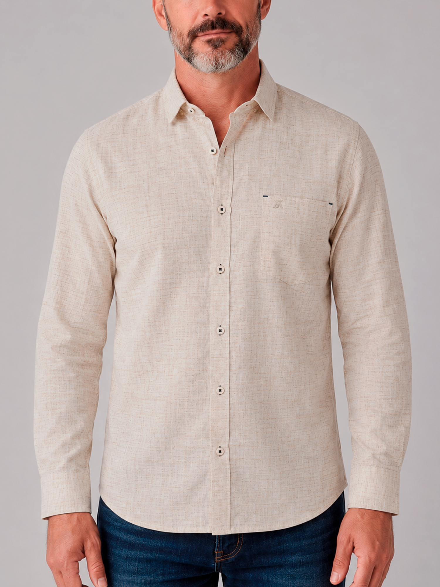 Camisa para Hombre Manga Larga