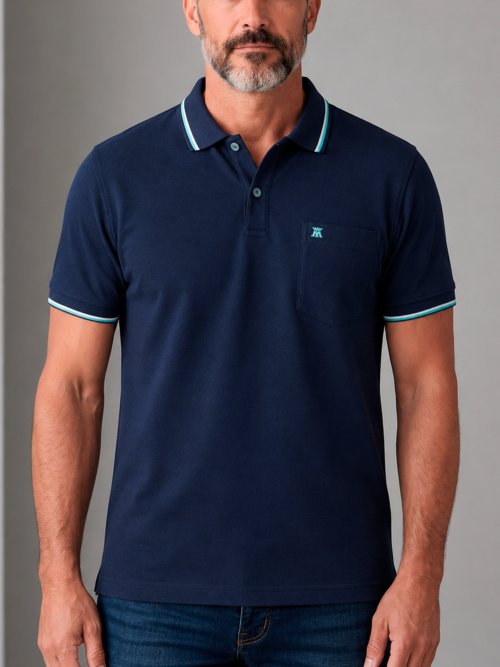 Camibuso para Hombre Unicolor Tipo Polo