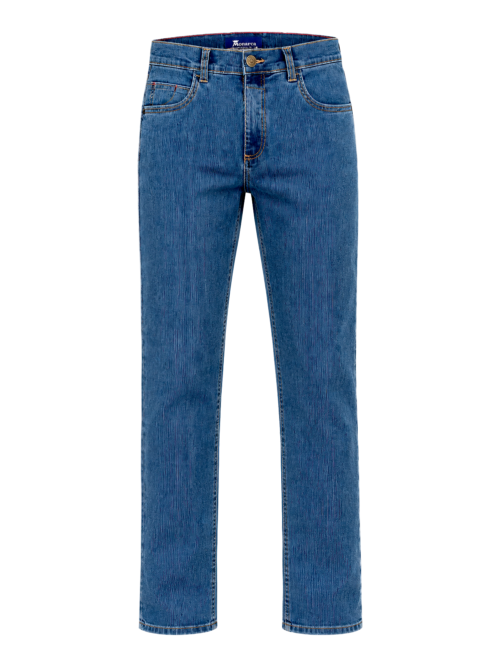 Jean Azul Oscuro para Hombre Stretch