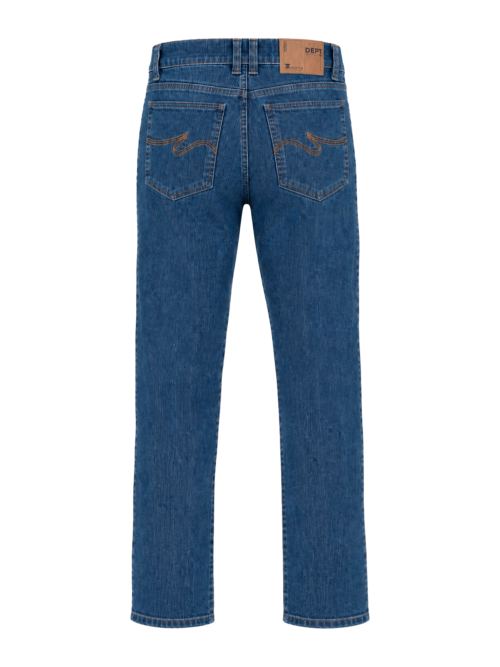 Jean Azul Oscuro para Hombre Stretch