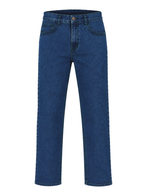 Jean azul oscuro para hombre