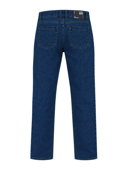 Jean azul oscuro para hombre
