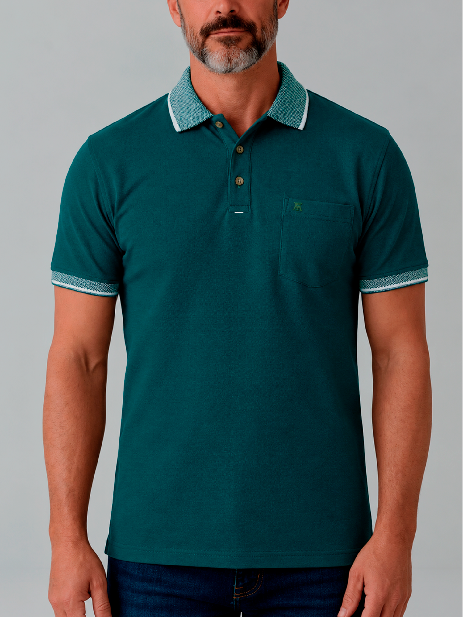 Camibuso Tipo Polo para Hombre